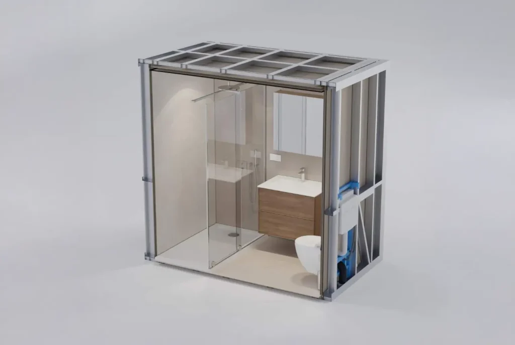 modular banyo podu